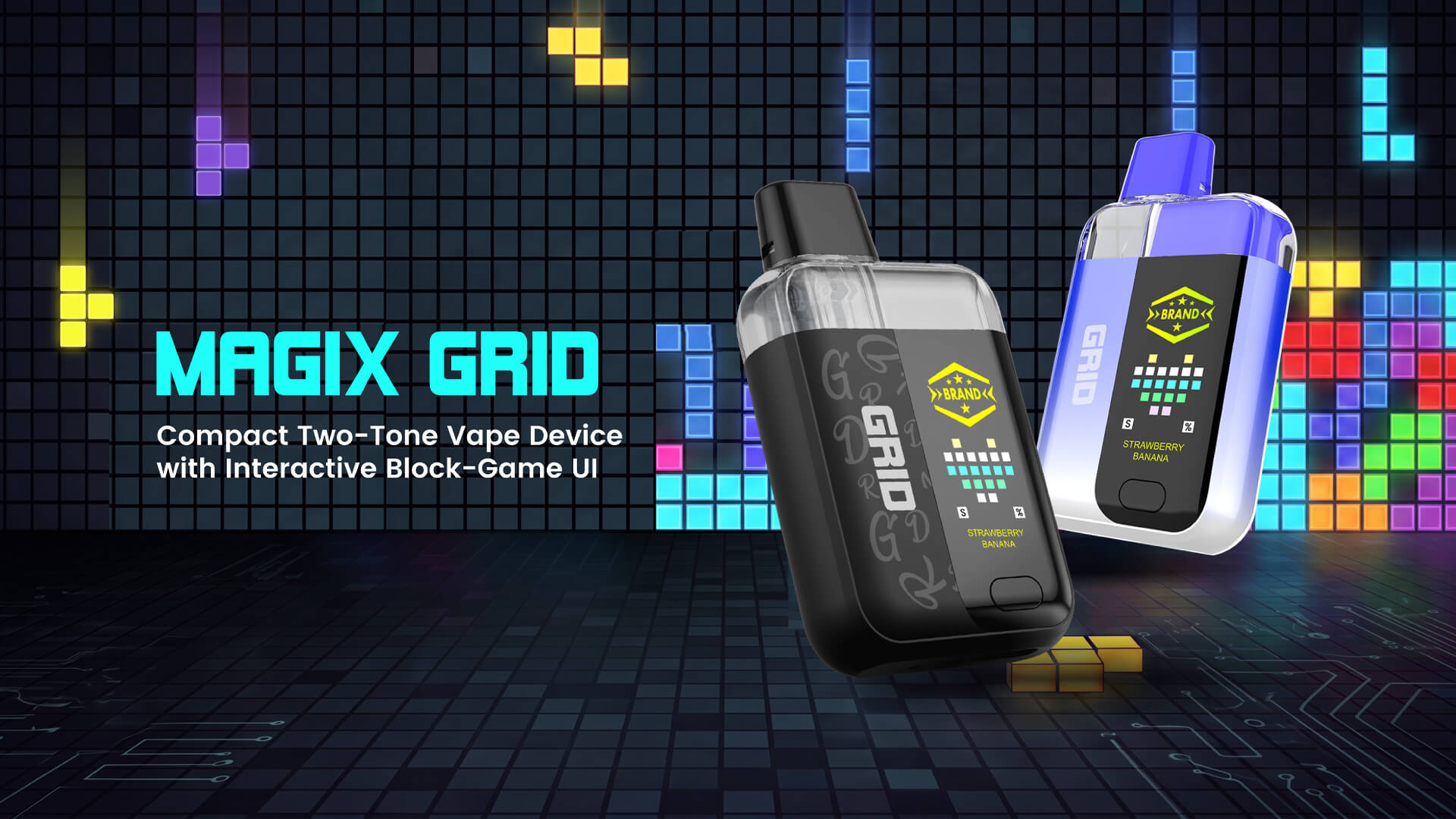 Gird Disposable Vape UI Displaying Smoking Time Factory Sales Description