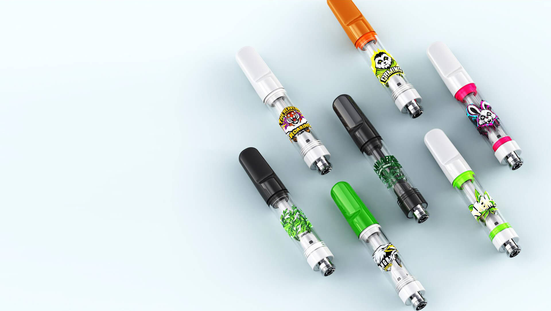Standard 510 cartridge for CBD THC Distillate Cannabis oils (6)
