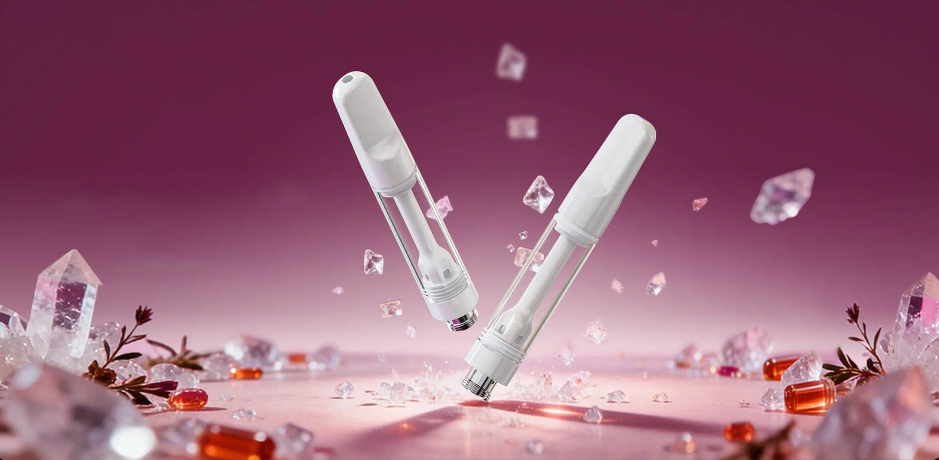 Standard 510 cartridge for CBD THC Distillate Cannabis oils