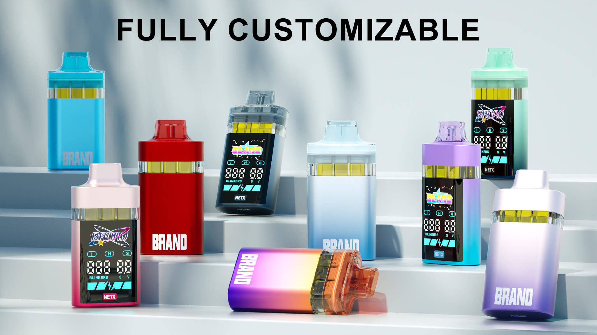 2.4ml Magix Cube Empty Vape Postless AIO Disposable Hardware (7)