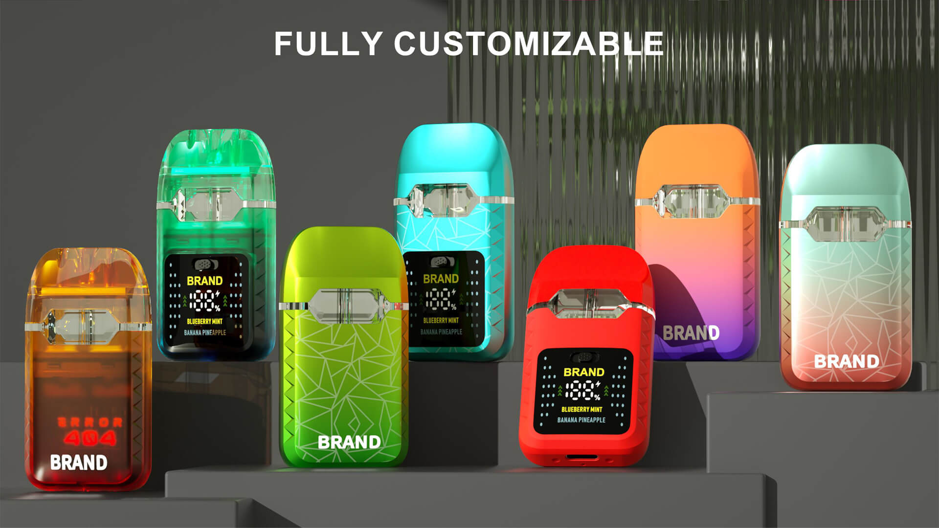 CBD THC HHC Postless Dual Chambers Empty Vape Manufacturer (6)
