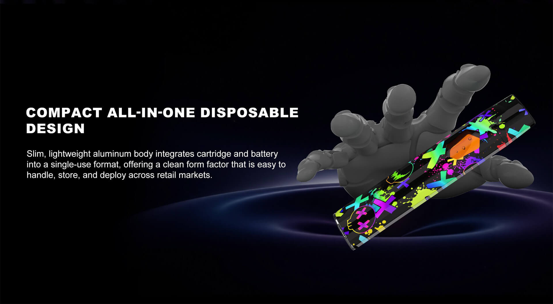 Slim All In One Vape Manufacturer CBD Vape THC Vape Factory (3)