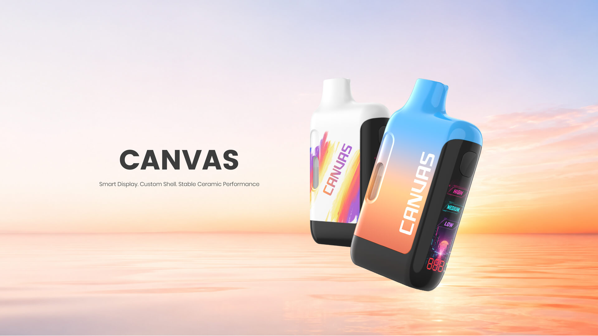 Canvas Disposable Vape Hardware for CBD THC