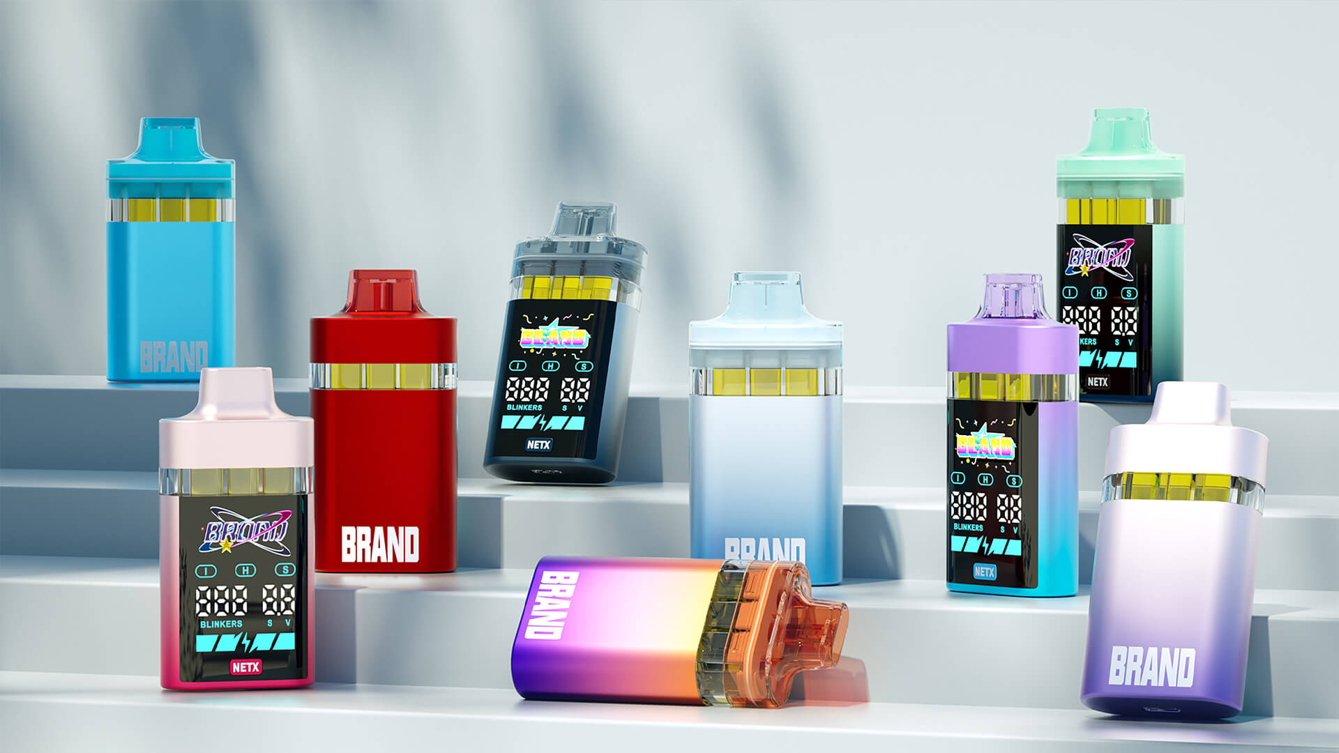 Cube 3 in 1 Disposable Vape Device Powered By Magix - Vape Factory